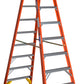 Werner Twin Stepladder | 300lbs | Fiberglass