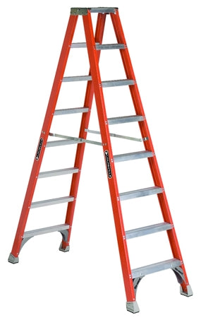 Twin Stepladder | Louisville Type IA | Fiberglass