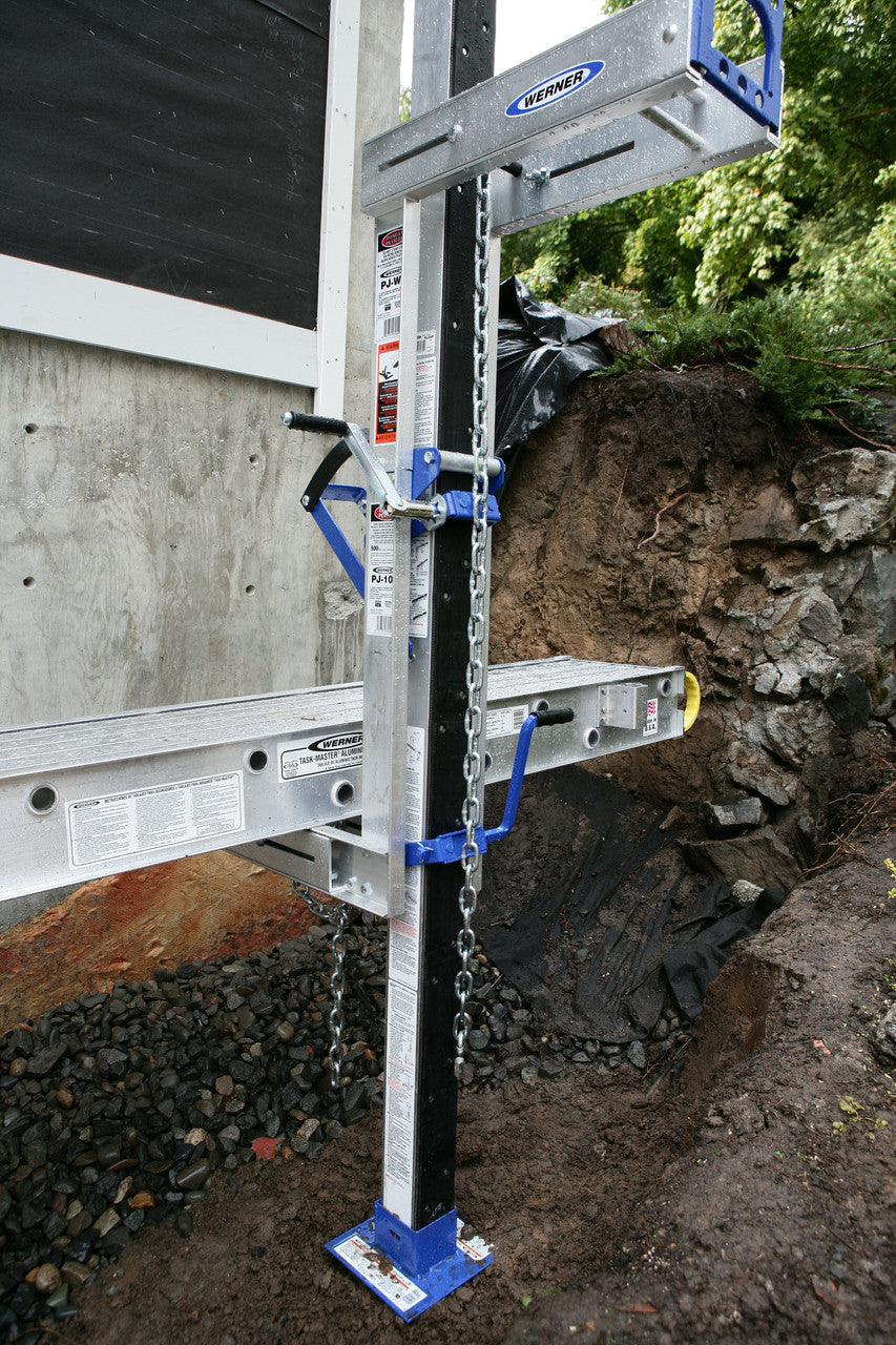 Werner Pump Jack | PJ-100 | Aluminum - Setup