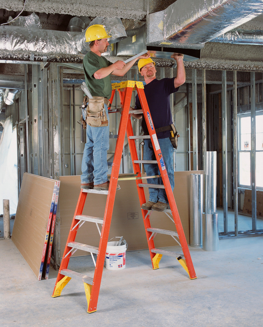 Werner T6200 Series Twin Stepladder | Type IA | Fiberglass - Application