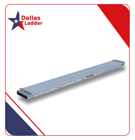Expanding Plank | Werner 250 lb. Rating | Aluminum