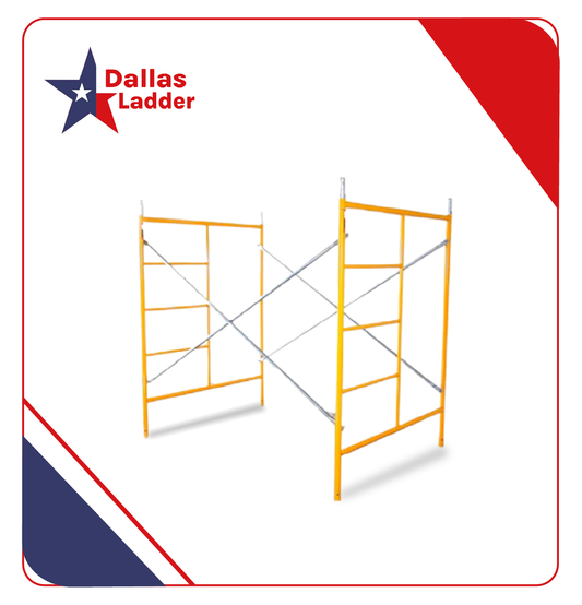 Set of Scaffolding | 5ft x 6ft 4in | S-Style | Double Ladder