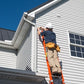 Fiberglass Extension Ladder by Louisville Type IA - In use