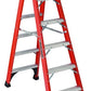 Twin Fiberglass Stepladder by Louisville
