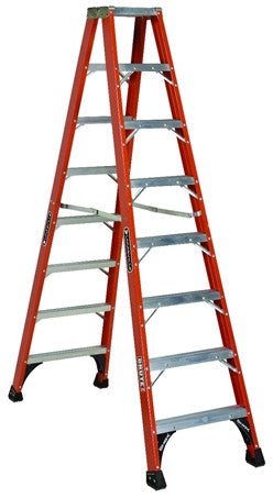 Twin Fiberglass Stepladder by Louisville