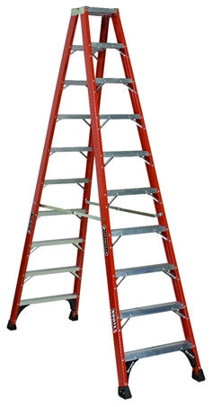Twin Fiberglass Stepladder by Louisville