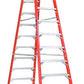 Twin Fiberglass Stepladder by Louisville