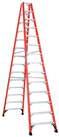 Twin Fiberglass Stepladder by Louisville